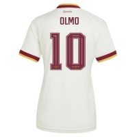 Camiseta España Dani Olmo #10 Segunda Equipación Replica Mundial 2026 para mujer mangas cortas